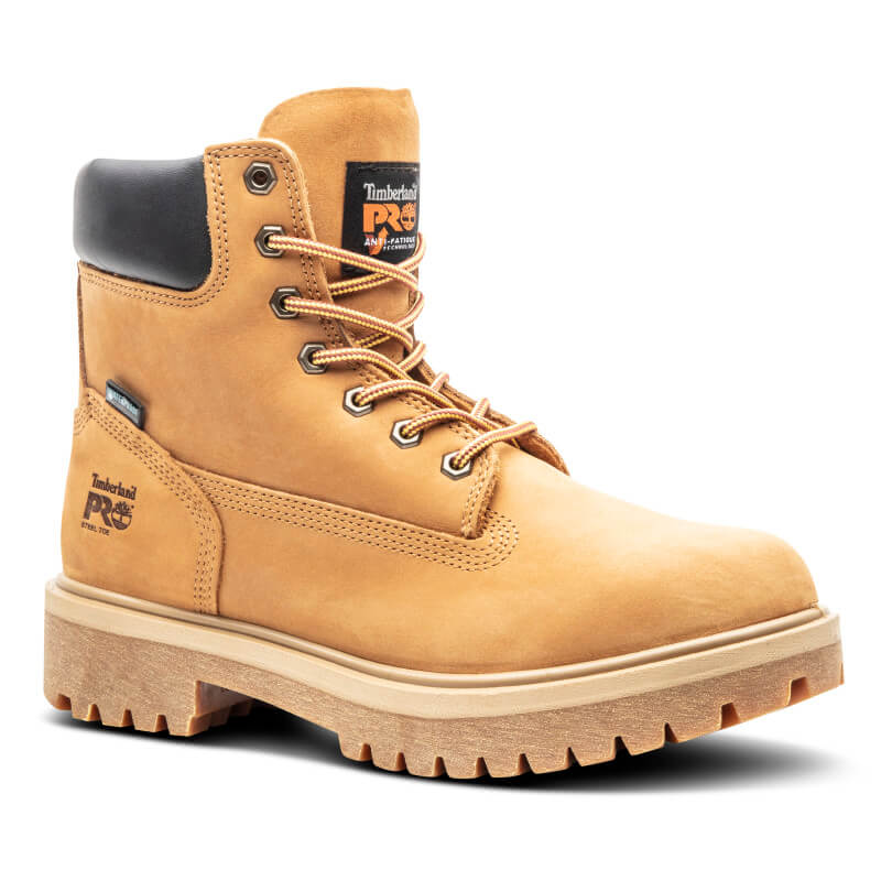 TB165016713 - Timberland Pro Men's Direct Attach 6 - Inch Steel Toe Waterproof Work Boot