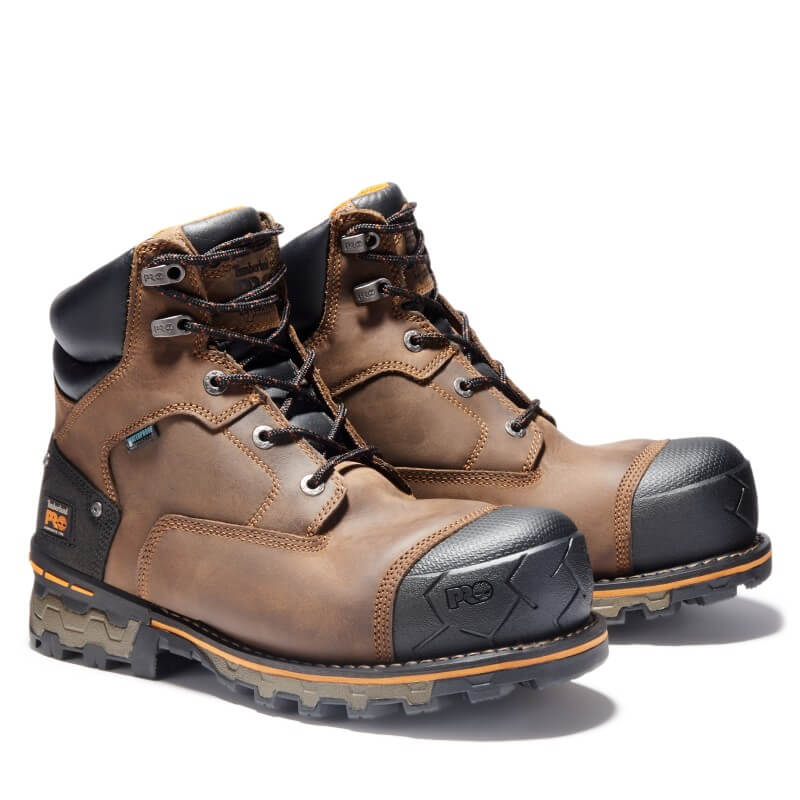 TB192615214 - Timberland Pro Men's Boondock  6-inch Composite Toe Waterproof Work Boot
