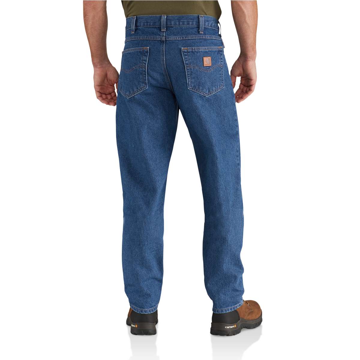 Carhartt Blue Denim Work Jeans Pants Men Size 40 x 30 Relaxed Fit - beyond  exchange