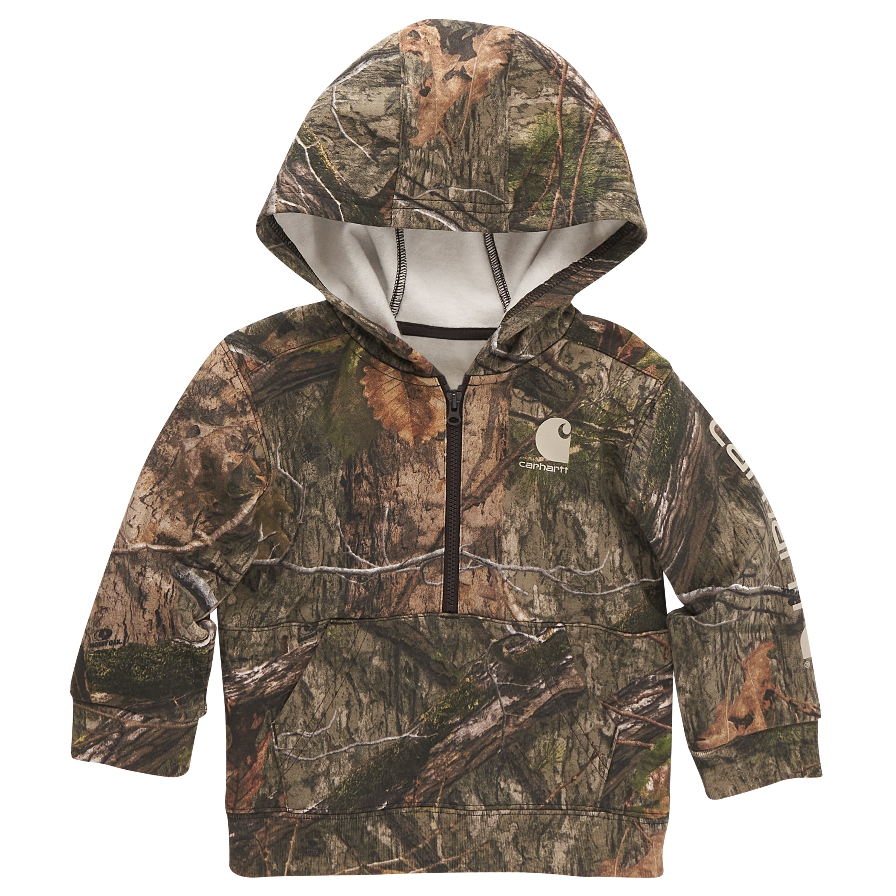 CA6433 - Carhartt Infant Long-Sleeve Half-Zip Camo Sweatshirt