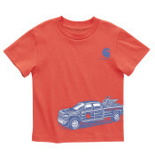 CA6511 - Carhartt Boys Bittersweet Short Sleeve Truck Wrap T-Shirt