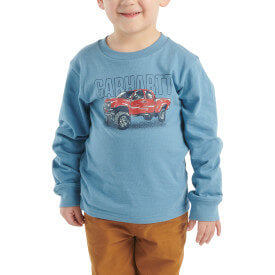 CA6577 - Carhartt Infant Boy's Long-Sleeve Truck T-Shirt