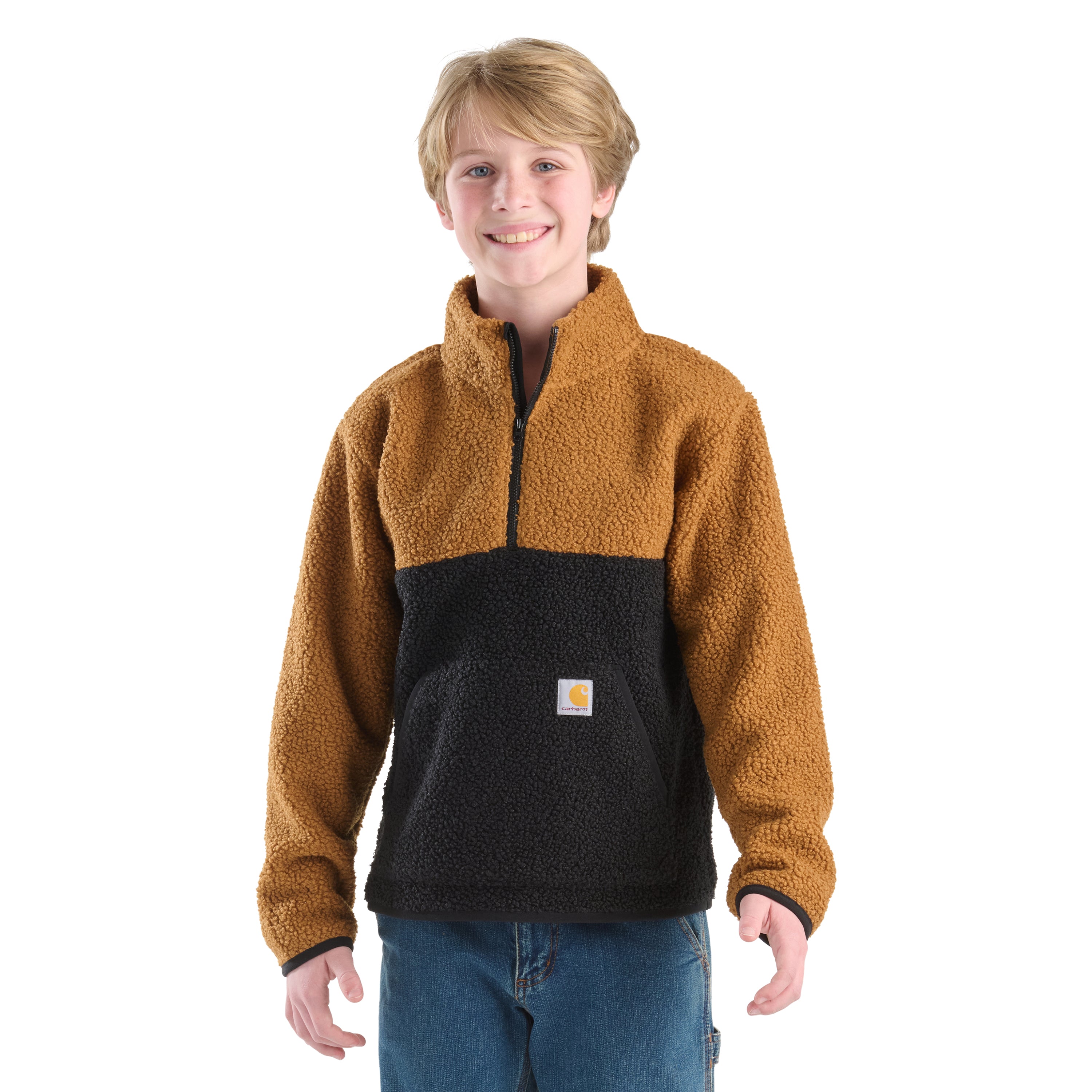 CA6777 - Carhartt Long-Sleeve Sherpa Half-Zip Sweatshirt