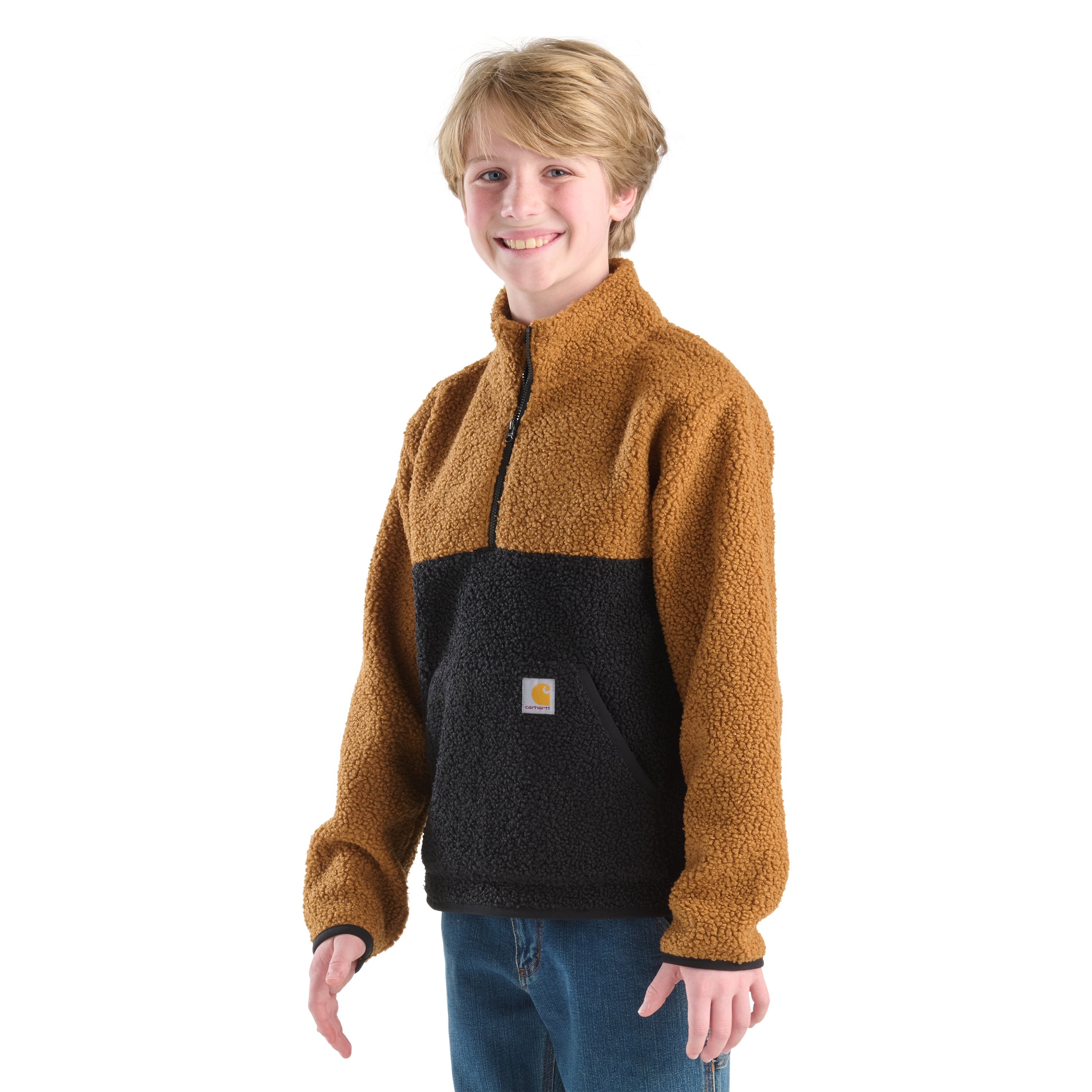 CA6777 - Carhartt Long-Sleeve Sherpa Half-Zip Sweatshirt