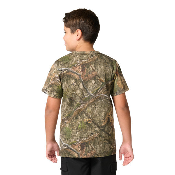 CA6799 - Carhartt Boy's Short-Sleeve Logo Camo T-Shirt