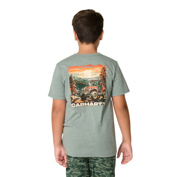 CA6803 - Carhartt Boy's Short-Sleeve Vehicle T-Shirt