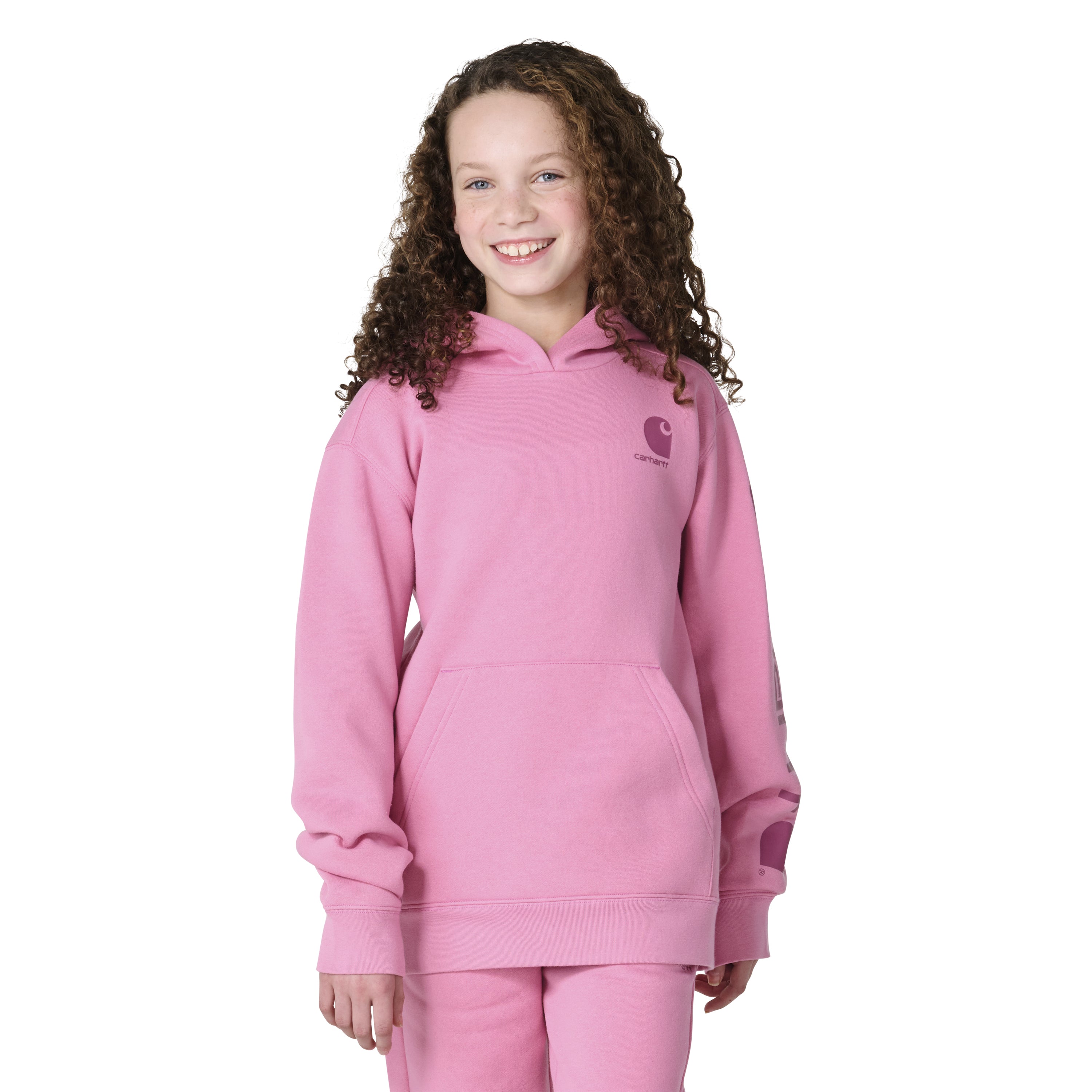 CA7204 - Carhartt Girl's Long Sleeve Logo Sweatshirt