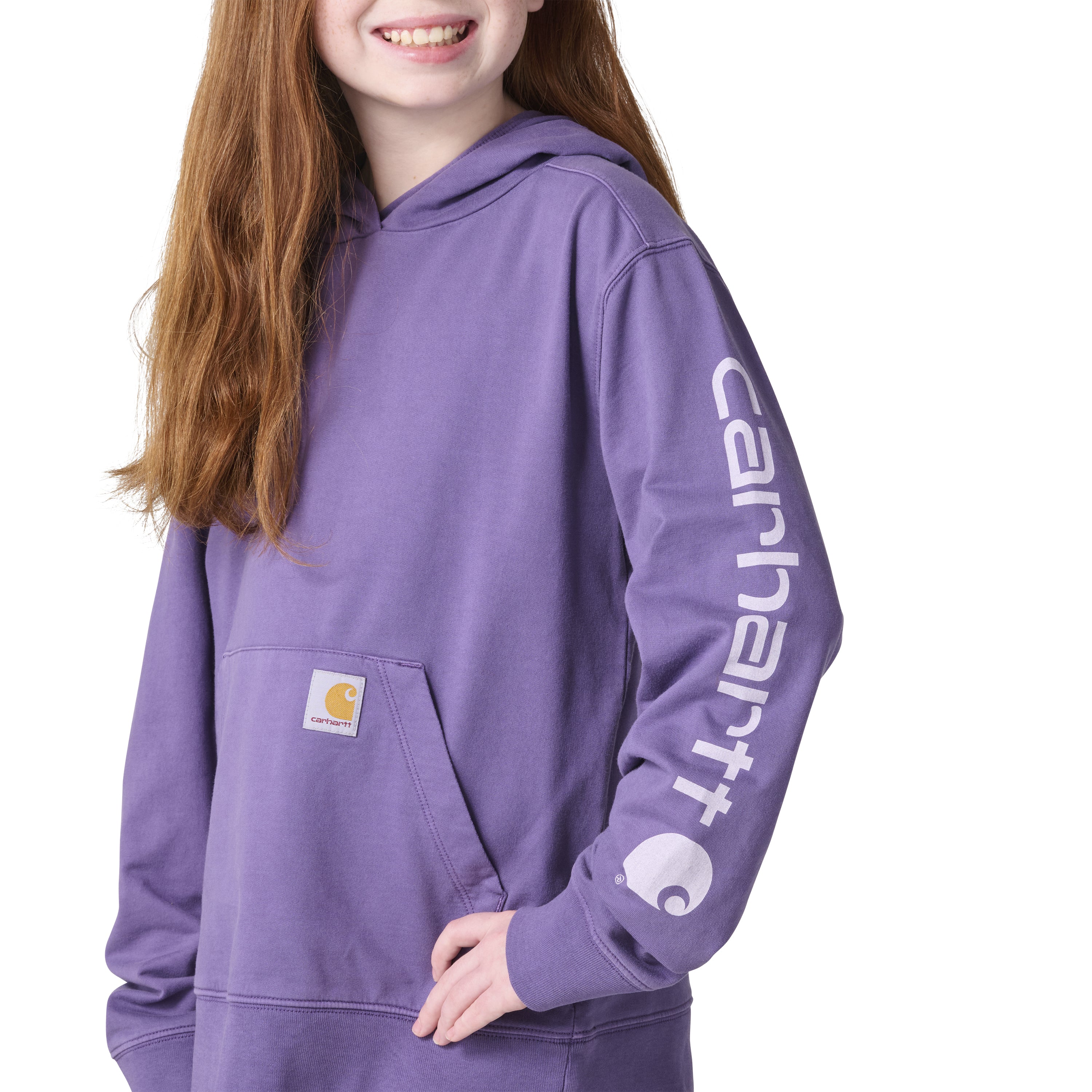 CA7206 - Carhartt Girl's Long-Sleeve Garment Dyed Sweatshirt