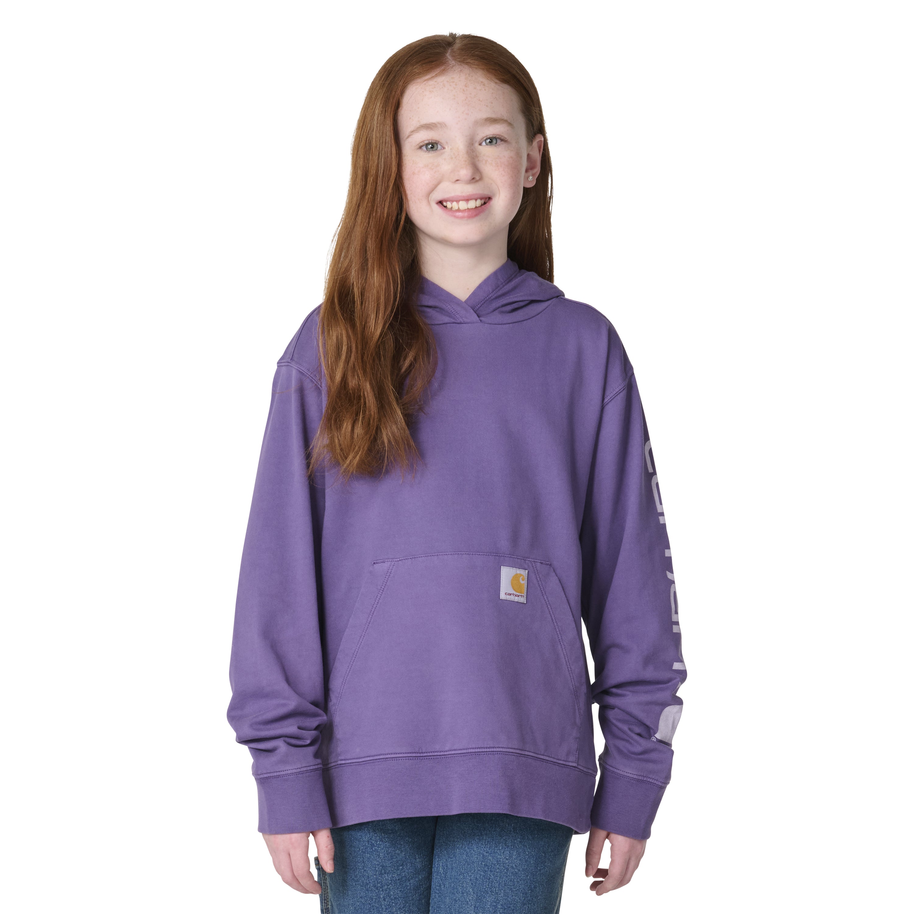 CA7206 - Carhartt Girl's Long-Sleeve Garment Dyed Sweatshirt