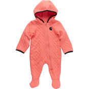 CM5409 - Carhartt Infant Girl's Long-Sleeve Quilted Footed Coverall