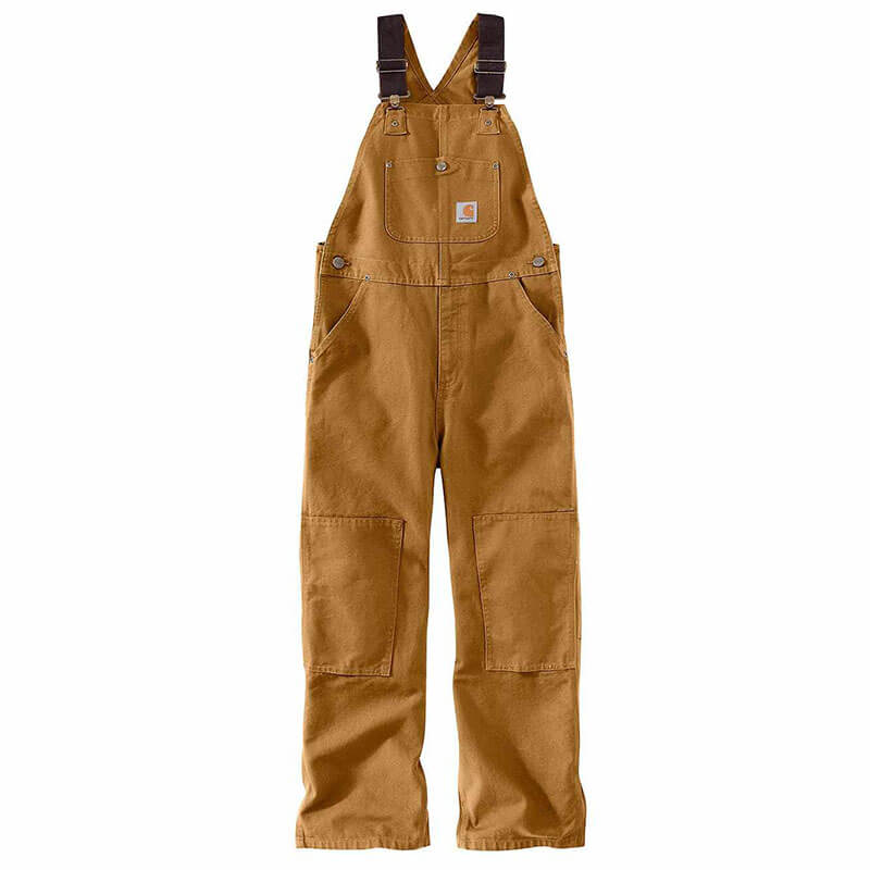 CM8620 - Carhartt Kid's Loose Fit Duck Insulated Bib Overall
