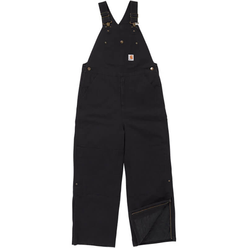 CM8756 - Carhartt Kid's Loose Fit Canvas Insulated Bib Overall