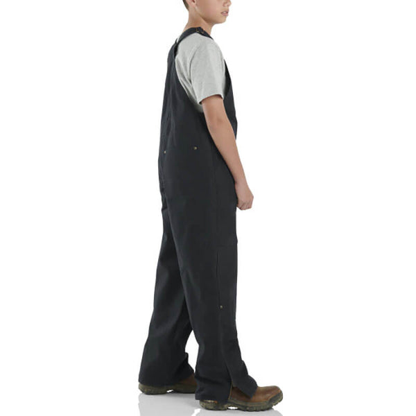 Carhartt Boys Loose Fit Canvas Insulated Bib Overalls