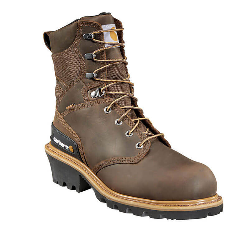 CML8369 - Carhartt Men's WP Ins. 8 inch Climbing Composite Toe Work Boot