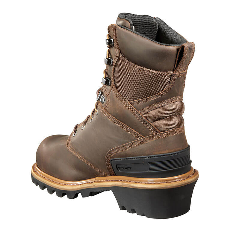 CML8369 - Carhartt Men's WP Ins. 8 inch Climbing Composite Toe Work Boot