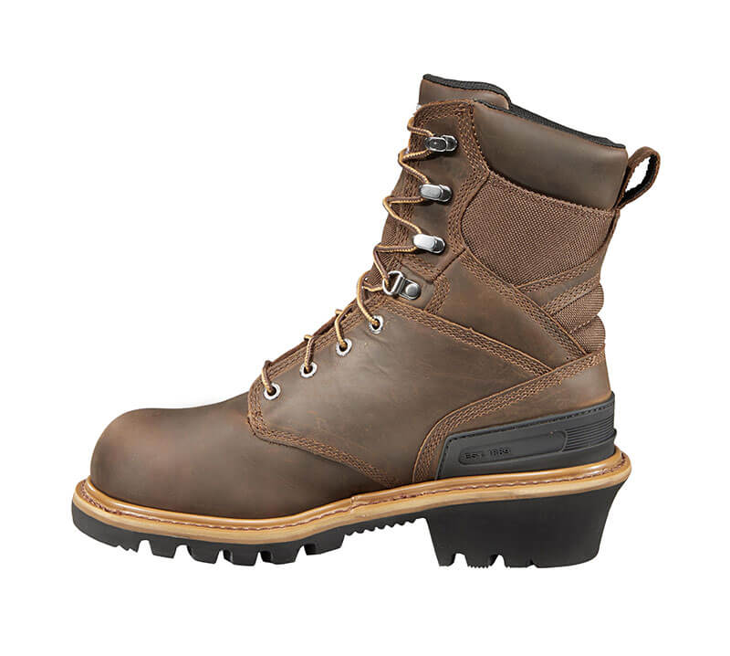 CML8369 - Carhartt Men's WP Ins. 8 inch Climbing Composite Toe Work Boot