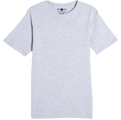Custom Fire Department T-Shirt Heather Grey