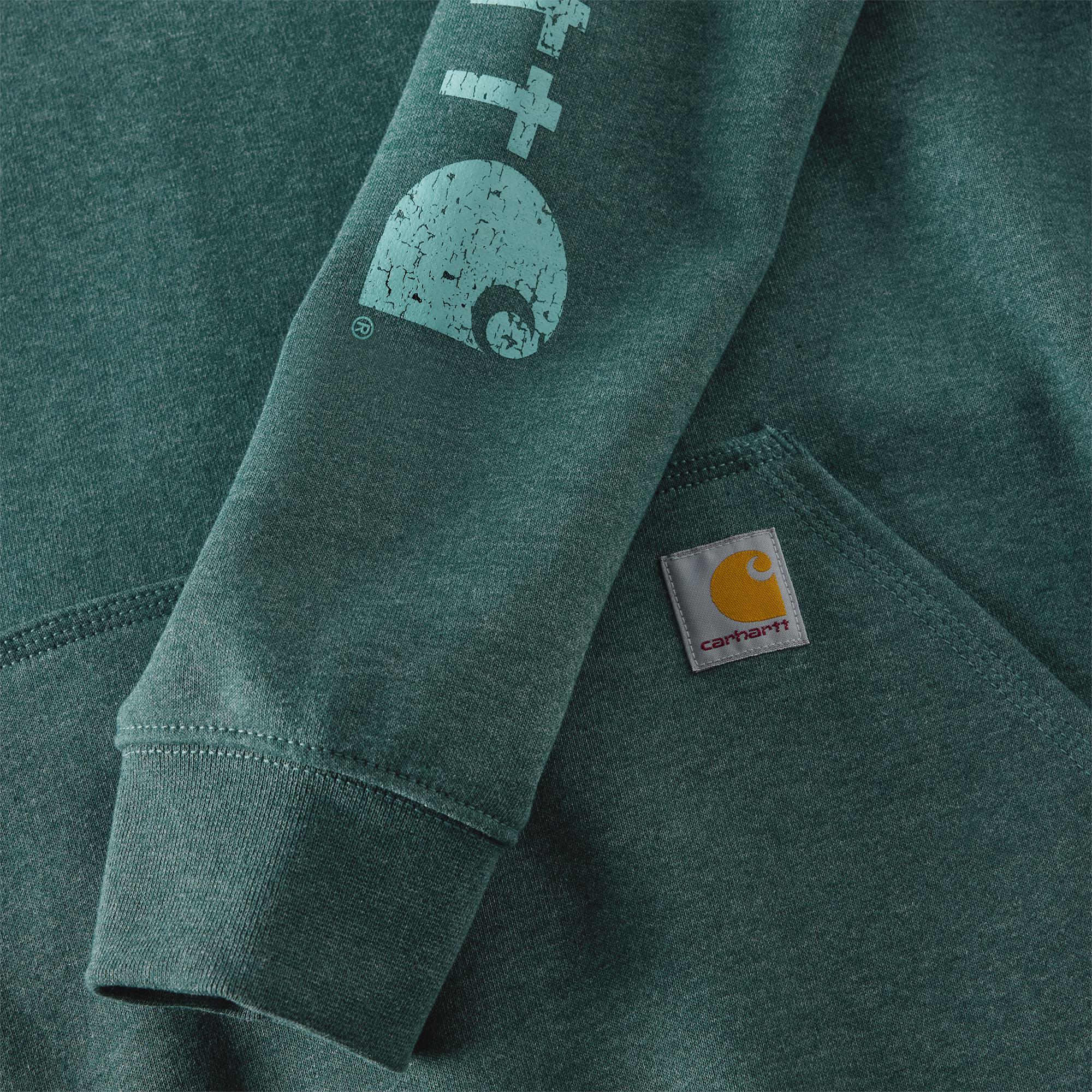 K288 - Carhartt Men's Loose Fit Midweight Sleeve Graphic Sweatshirt