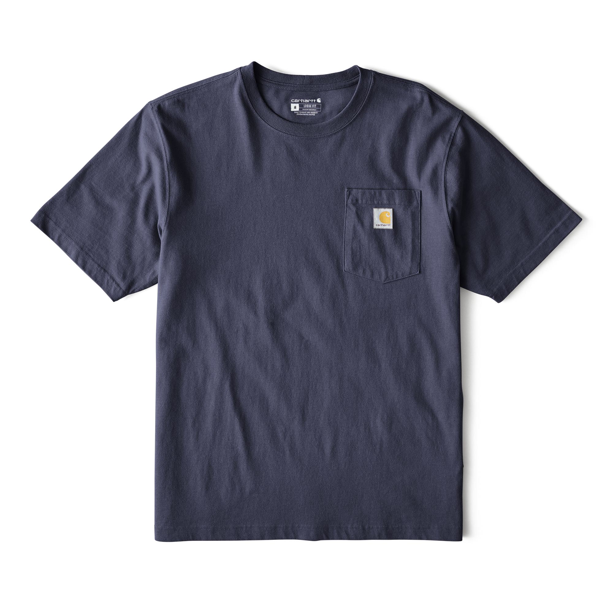 K87 - Carhartt Inc. Carhartt Men's Loose Fit Heavyweight Short-Sleeve Pocket T-Shirt