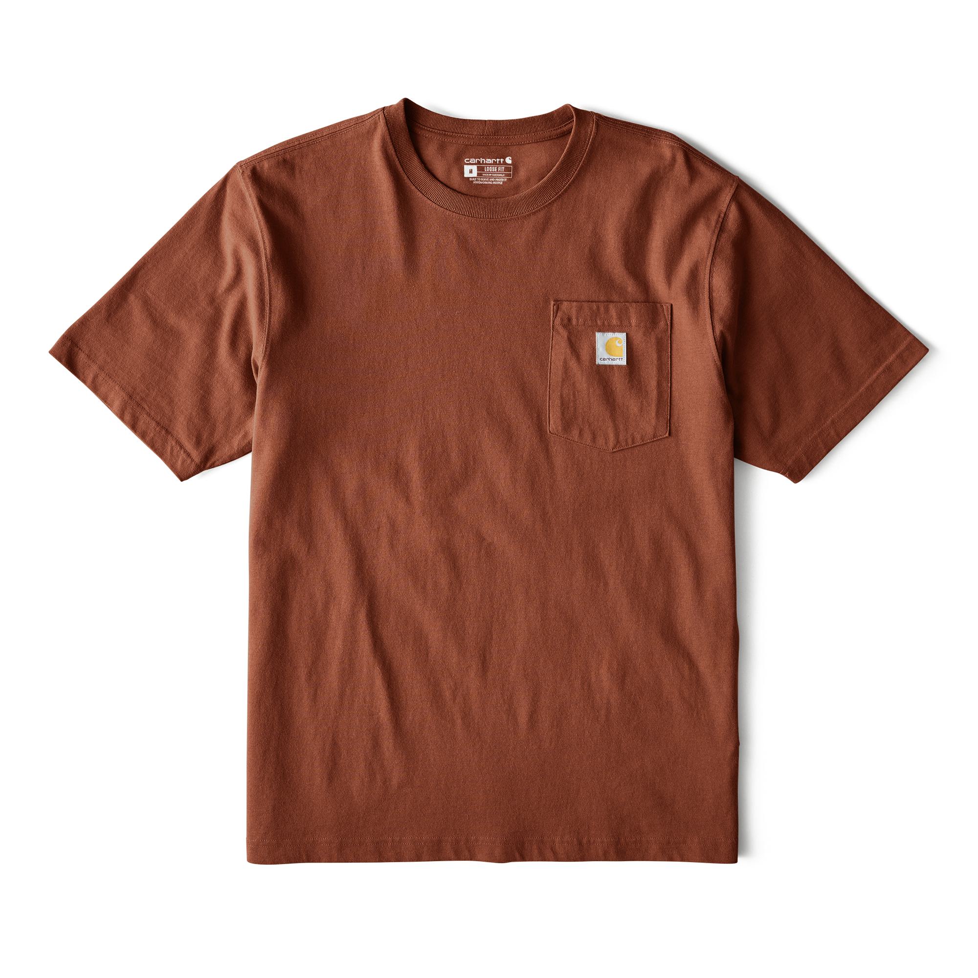 K87 - Carhartt Inc. Carhartt Men's Loose Fit Heavyweight Short-Sleeve Pocket T-Shirt