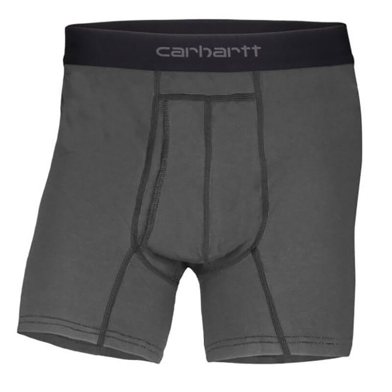 MBB124 - Carhartt Men's Cotton Blend 5" Boxer Brief 2 Pack