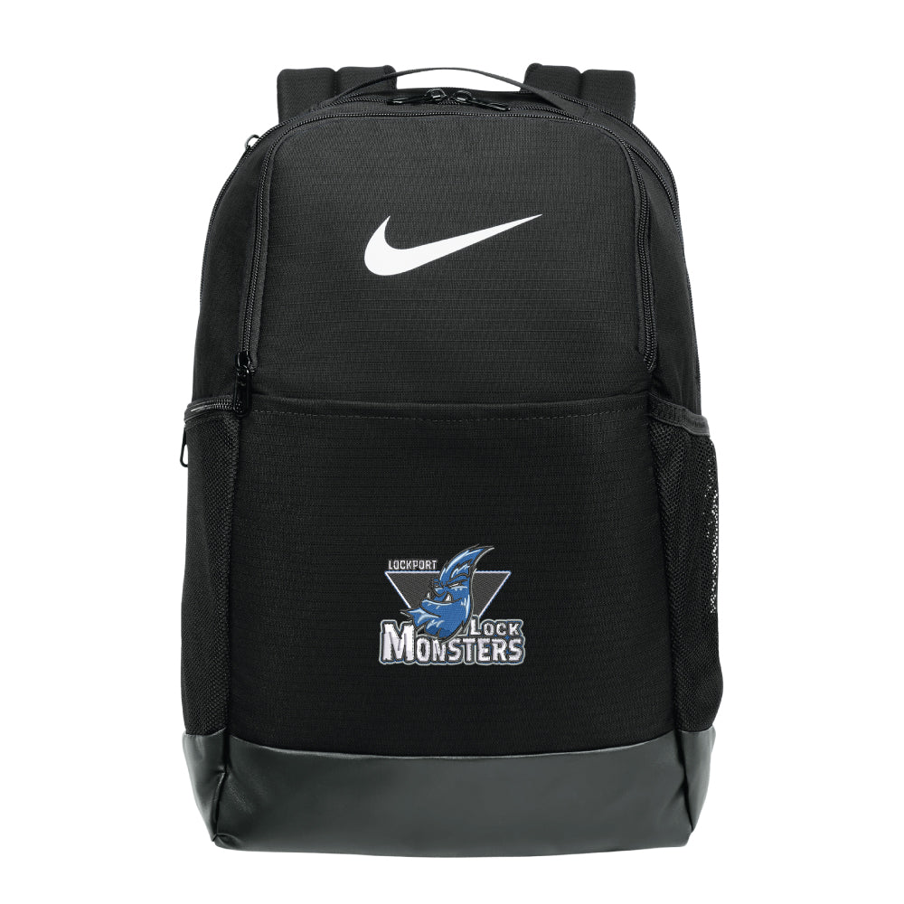 Lockport Lock Monsters - Nike Brasilia Medium Backpack