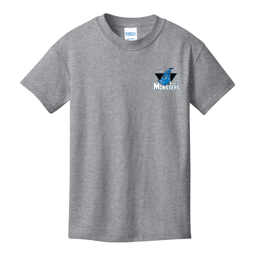 Lockport Lock Monsters - Port & Co® Core Cotton Tee
