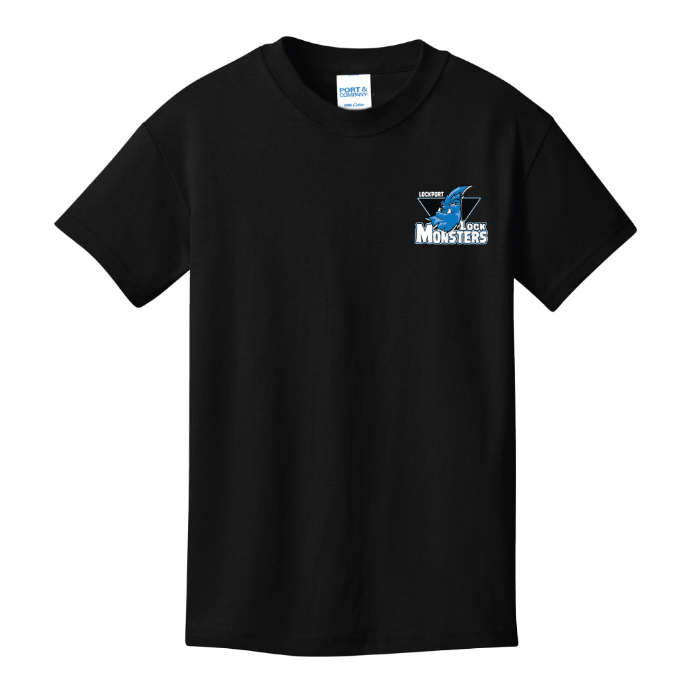 Lockport Lock Monsters - Port & Co® Core Cotton Tee