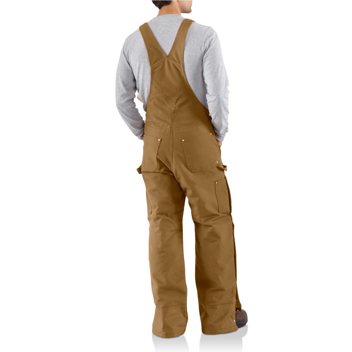 R41 - Loose Fit Firm Duck Insulated Bib Overall