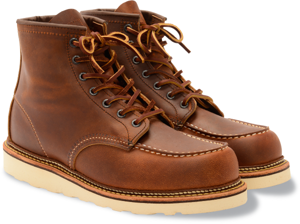 1907 - Red Wing Heritage 6-inch Classic Moc Toe Boots