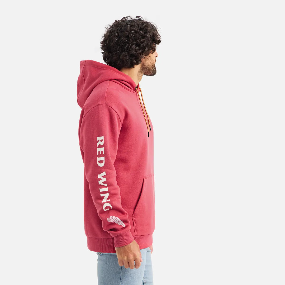 98481 - Red Wing Midweight Hoodie with Sleeve Print