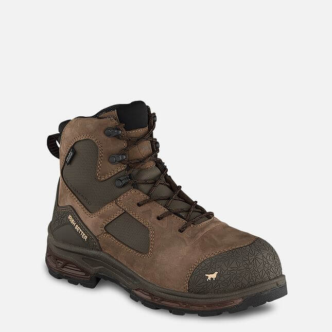 83644 - Irish Setter Men's Kasota 6-inch Waterproof Leather Safety Toe Metguard Boot