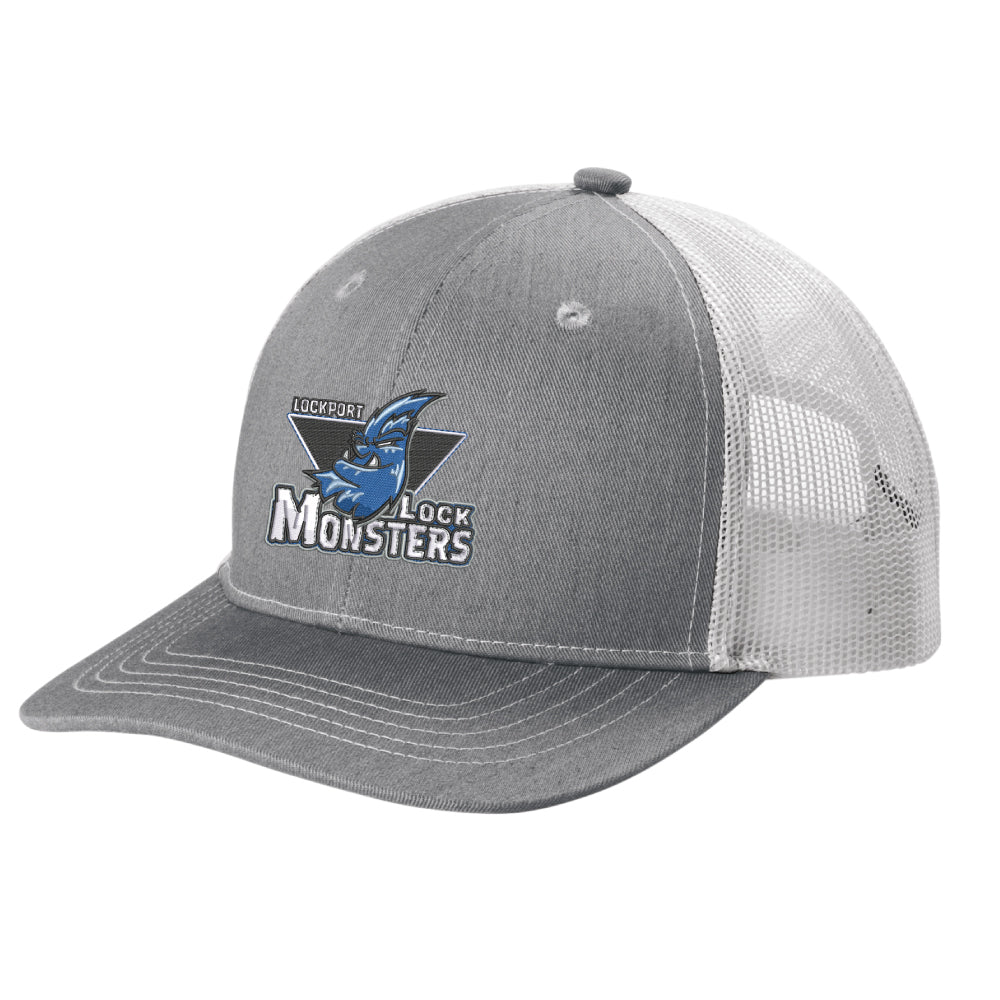 Lockport Lock Monsters - Port Authority® Youth Snapback Trucker Cap