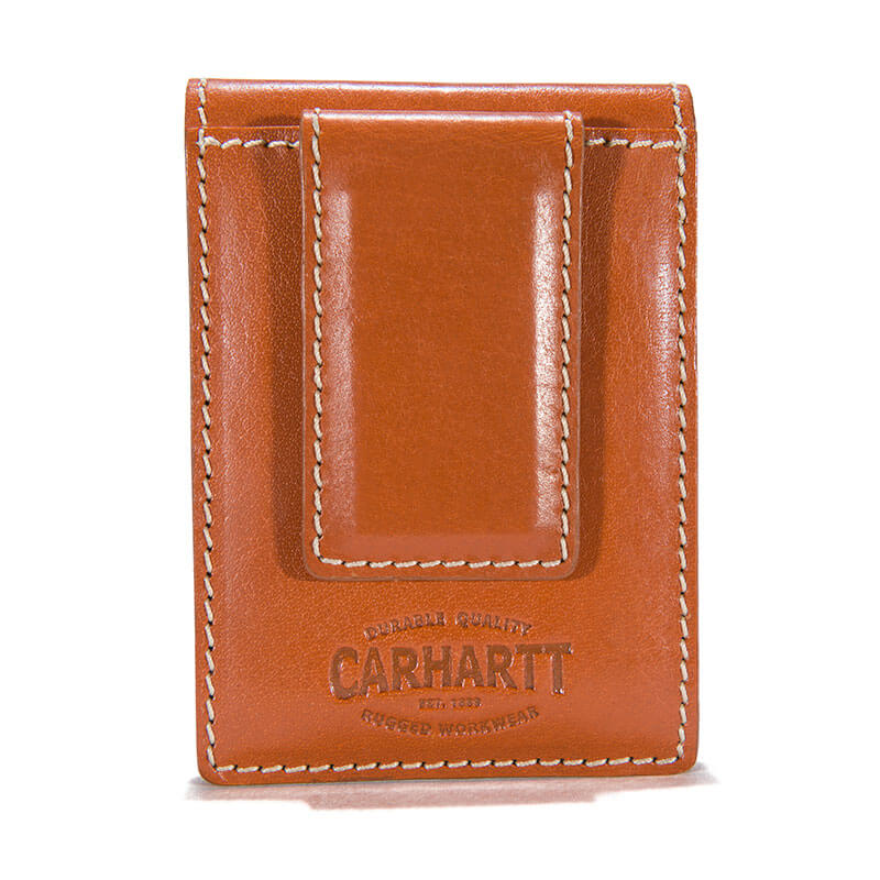 Carhartt Men's Buff Tanned Leather Rough Cut Front Pocket