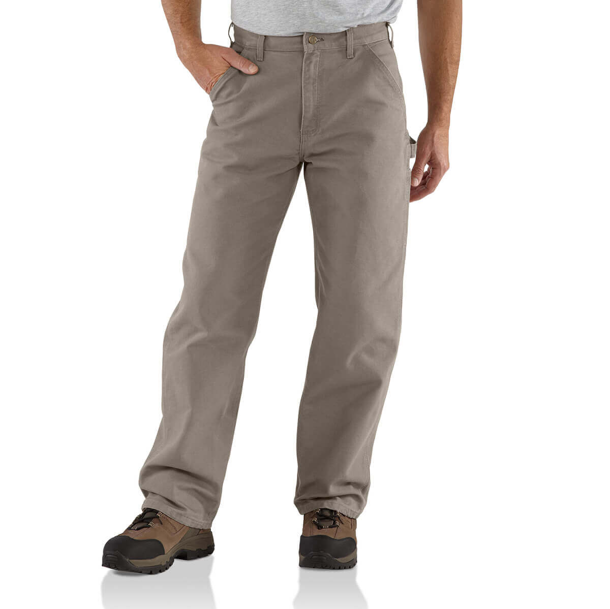 CARHARTT 102291 - Rugged Flex Relaxed Fit Canvas Work Pant - Navy