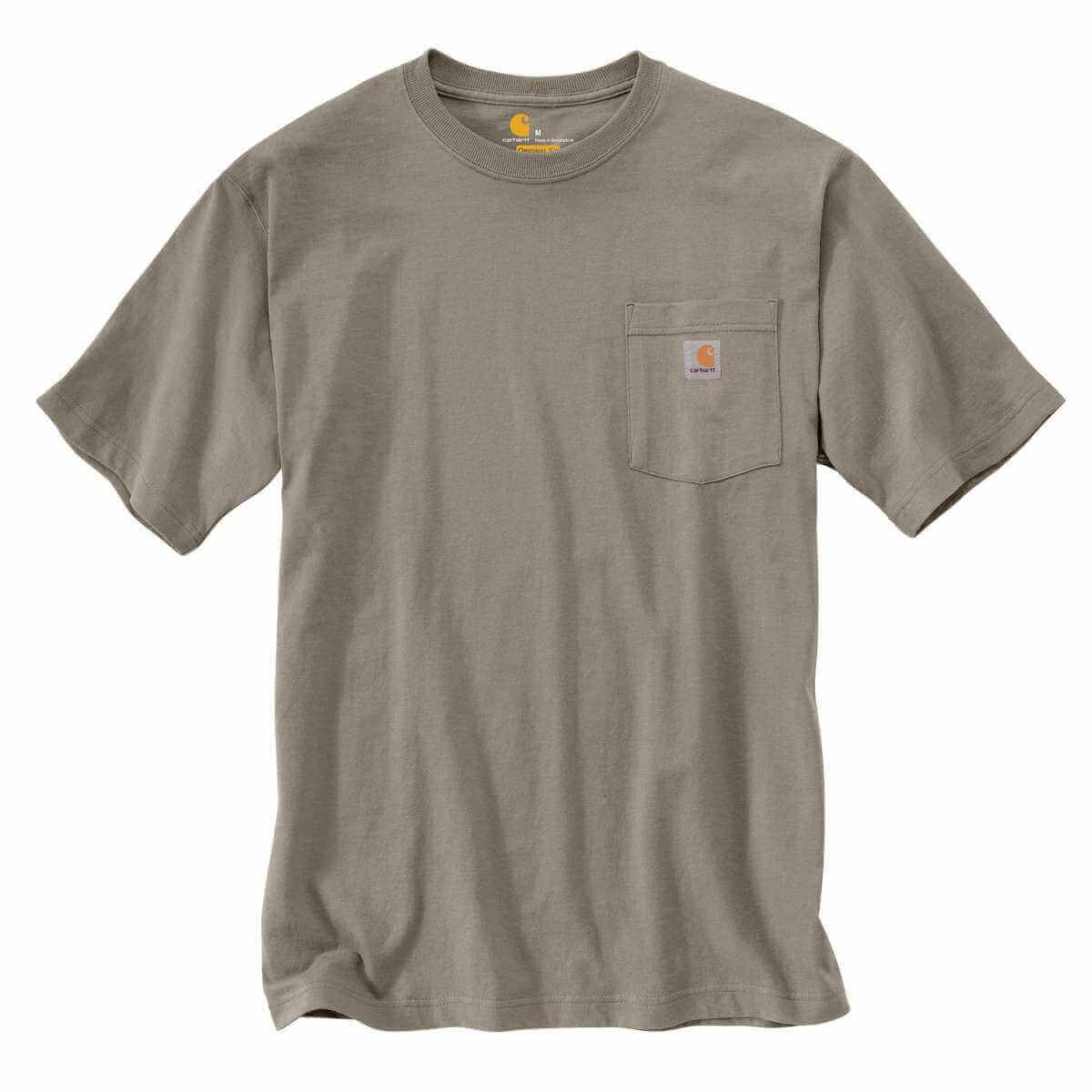 Carhartt Loose Fit Heavyweight Short Sleeve Pock T Shirt K87 Desert