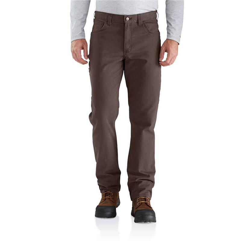 102517 - Carhartt Men's Rugged Flex Relaxed Fit Canvas 5 Pocket Work Pant