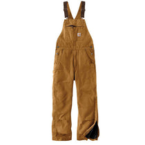 104031 - Carhartt Men's Loose Fit Washed Duck Insulated Bib Overalls