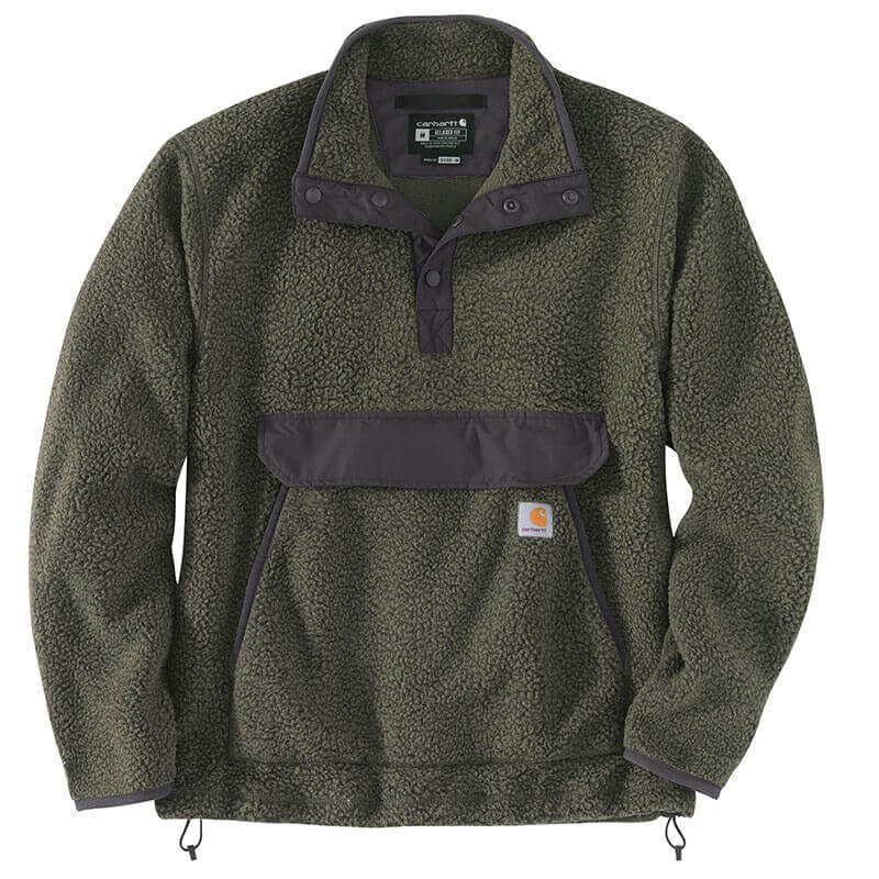 104991 - Carhartt Men's Relaxed Fit Fleece Pullover
